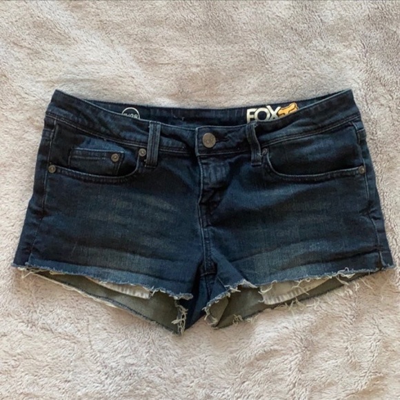 Fox Pants - NWOT Fox Stealth Dark Wash Jean Shorts